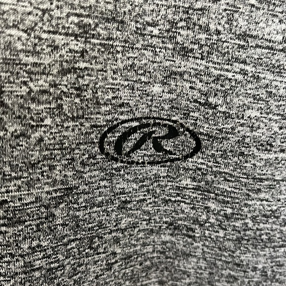 Rawlings Mens Grey Tee Shirt Size Medium - Picture 2 of 4